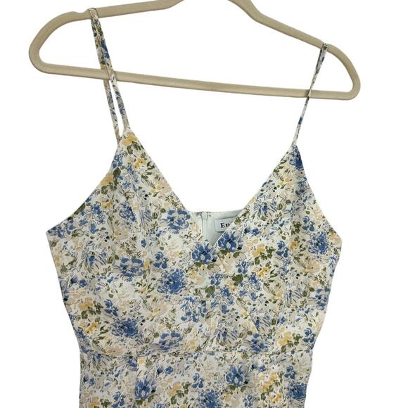 Anthropologie En Saison Floral Midi Slip Sundress Dress – Size Medium - Picture 3 of 8